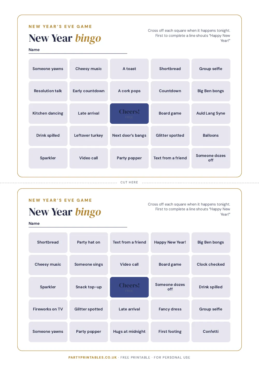 Page 4 of New Year’s Eve bingo